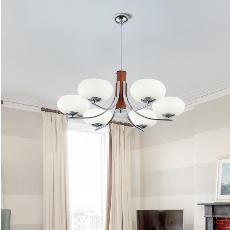 Bauhaus Chandelier (3/5 Heads)