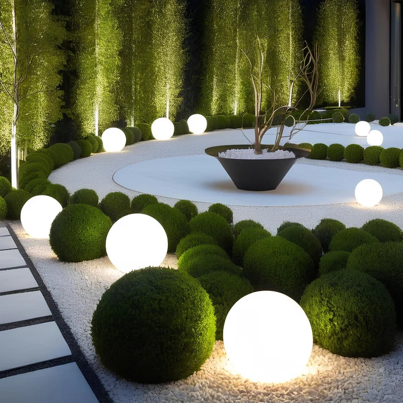 Solar Globe Garden Light