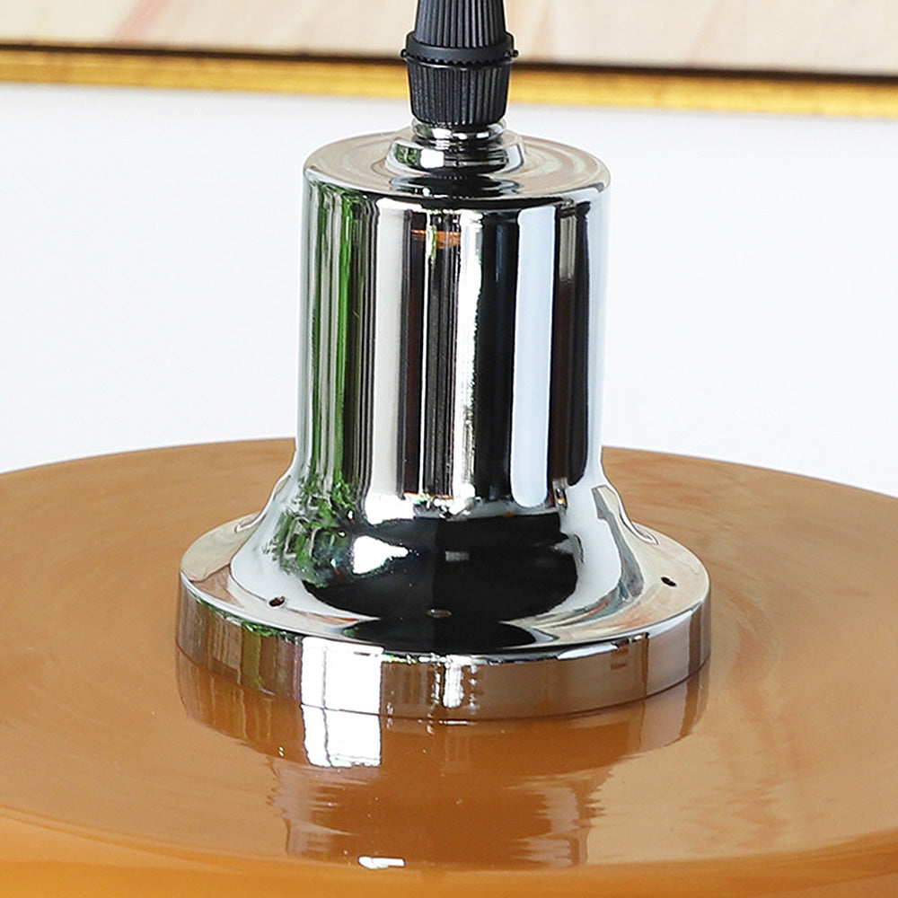 Bauhaus Coffee Glass Pendant Light
