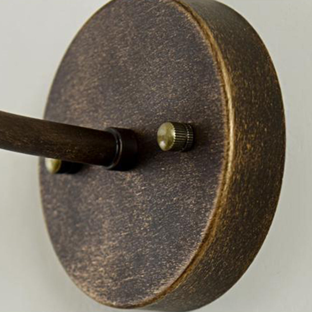 Alessio Antique Brass Outdoor Wall Light