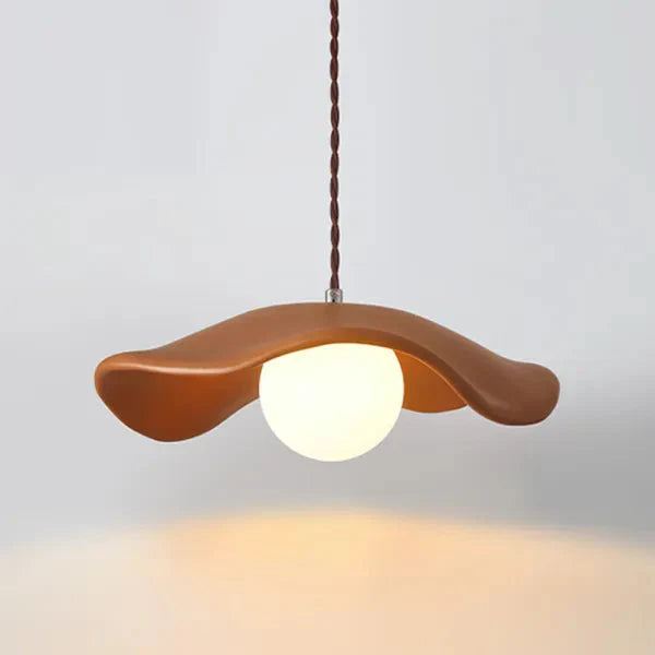 Lotus Leaf Wabi Sabi Pendant Light