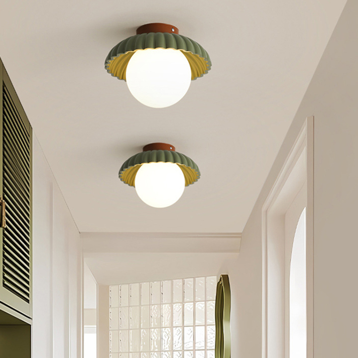 Iron Hallway Ceiling Light