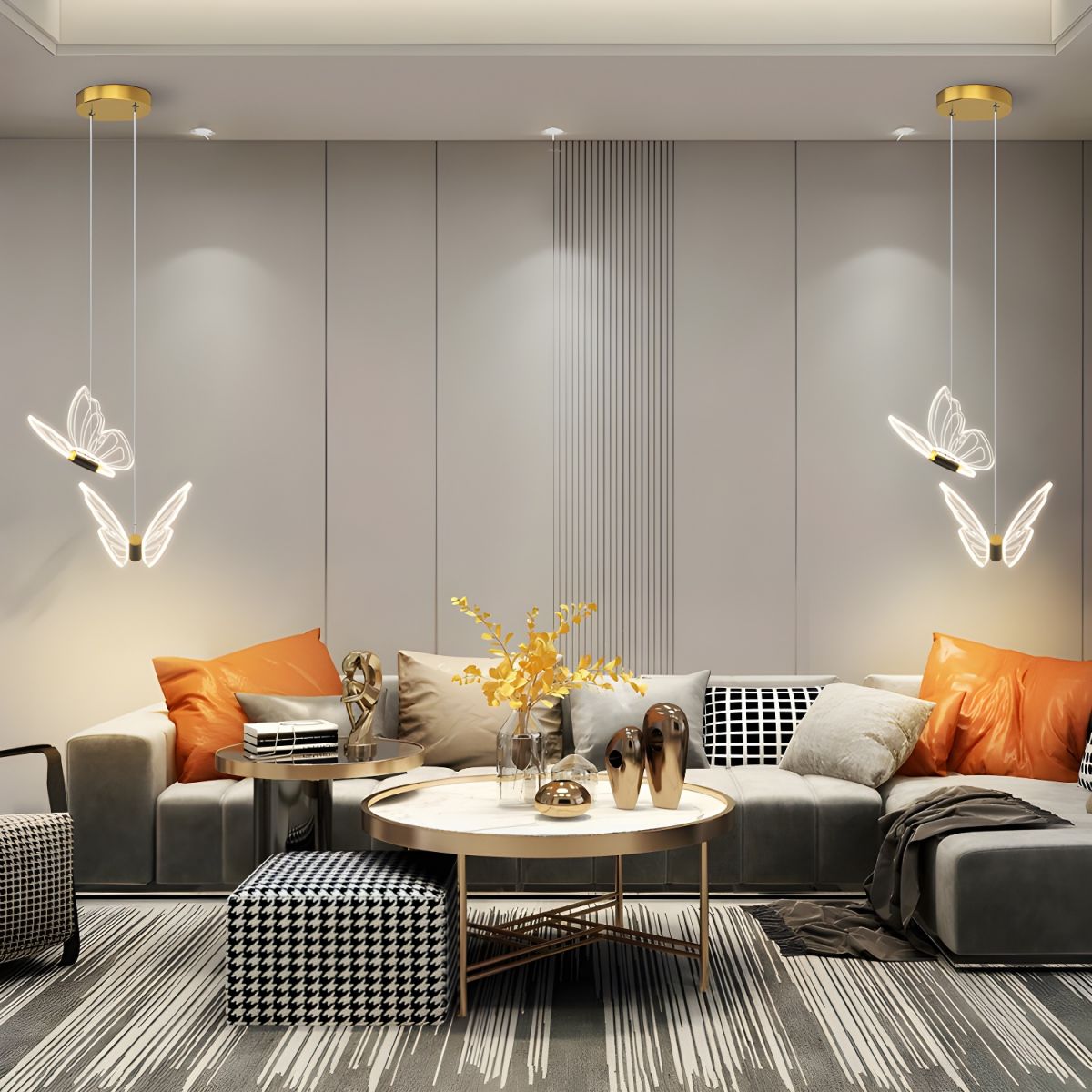 Butterfly Pendant Light