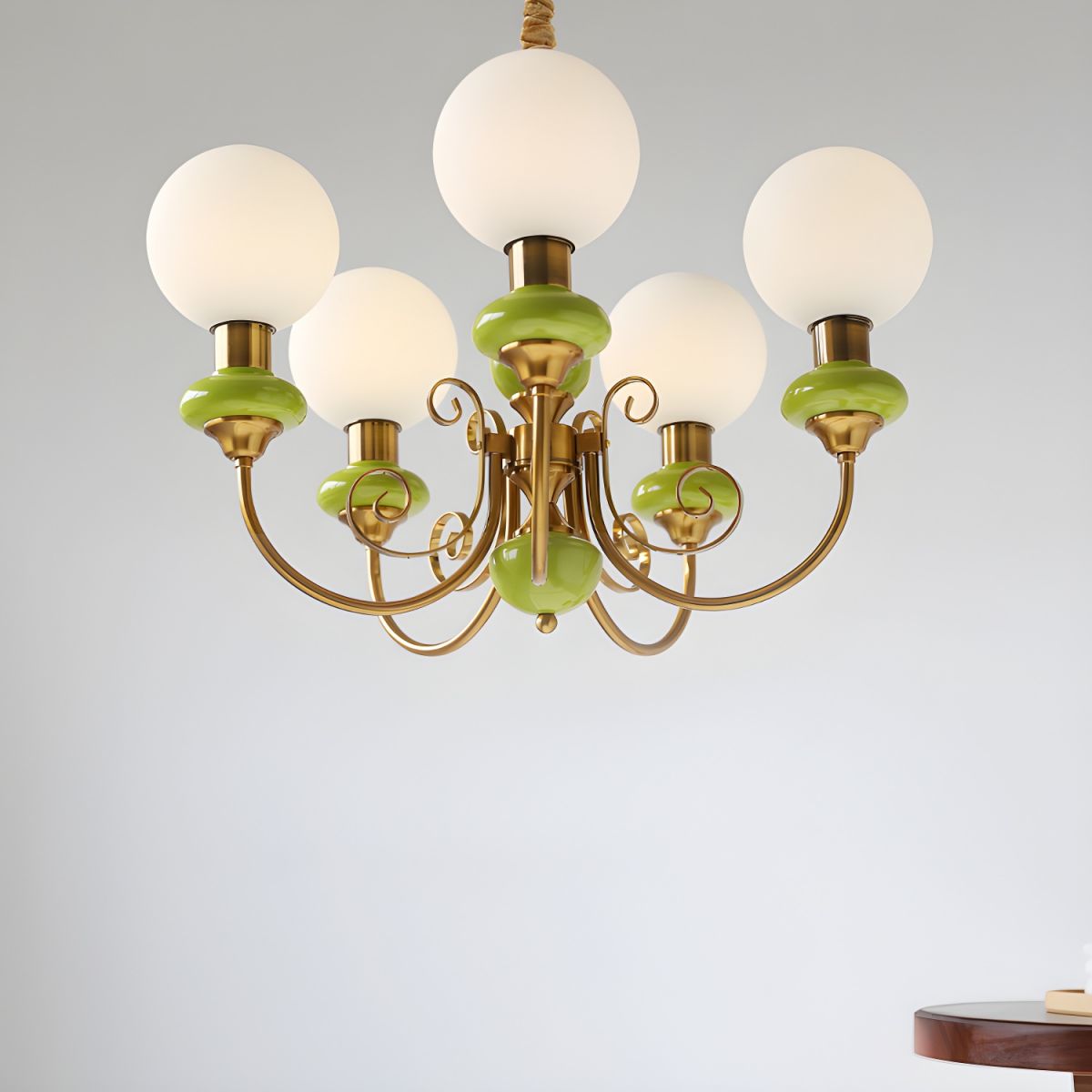 Modern Onyx Art Chandelier