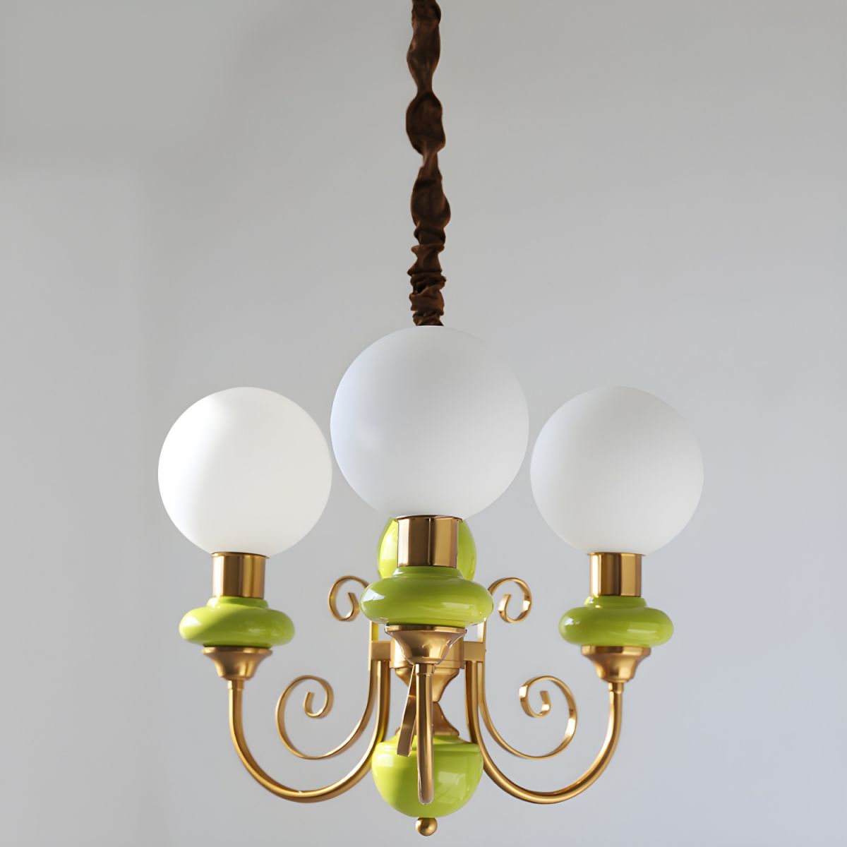 Modern Onyx Art Chandelier