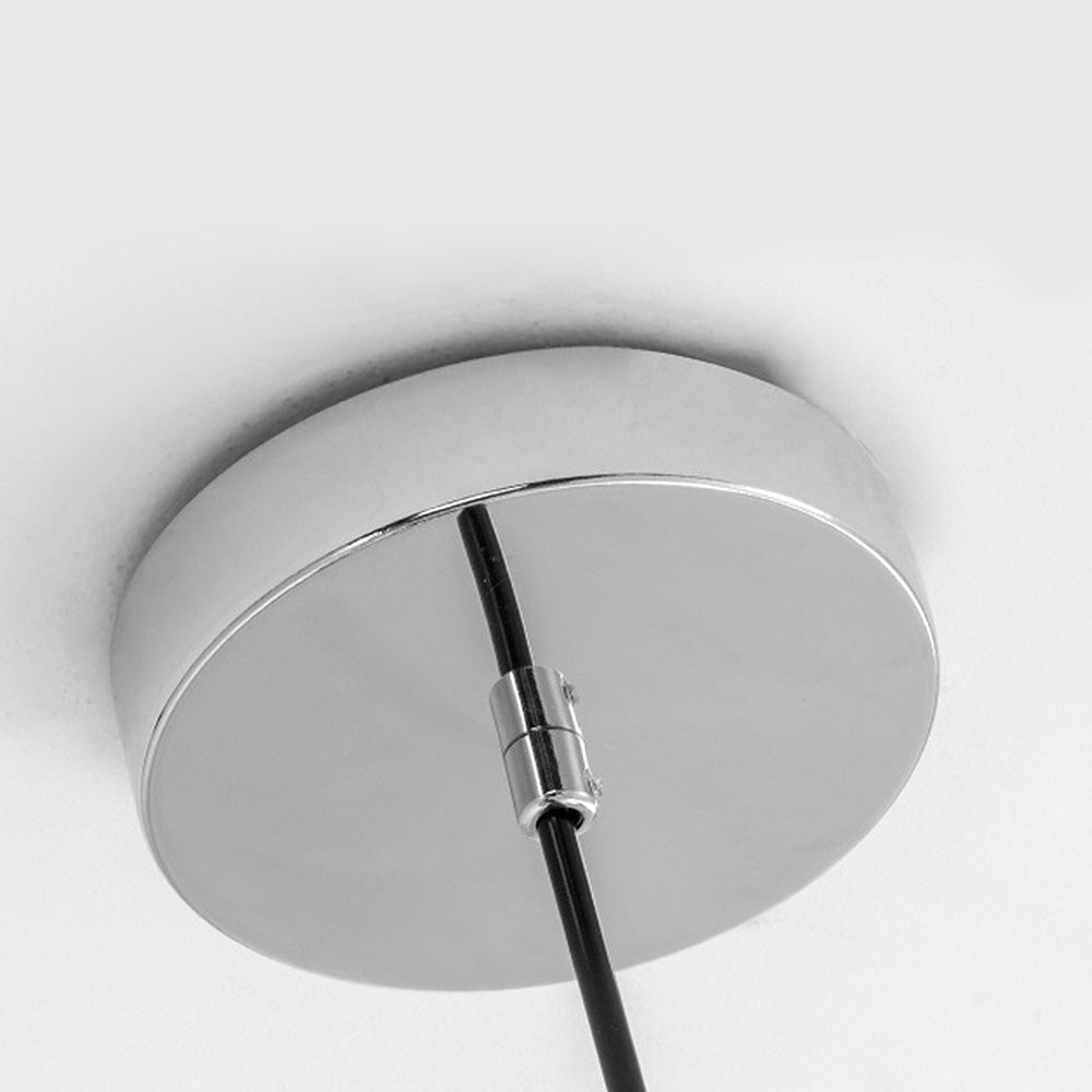 Bauhaus Coffee Glass Pendant Light