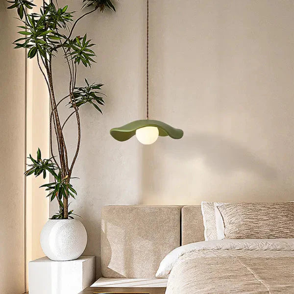 Lotus Leaf Wabi Sabi Pendant Light