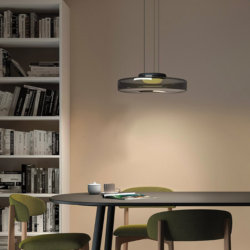 Bauhaus Style Glass Pendant Lights