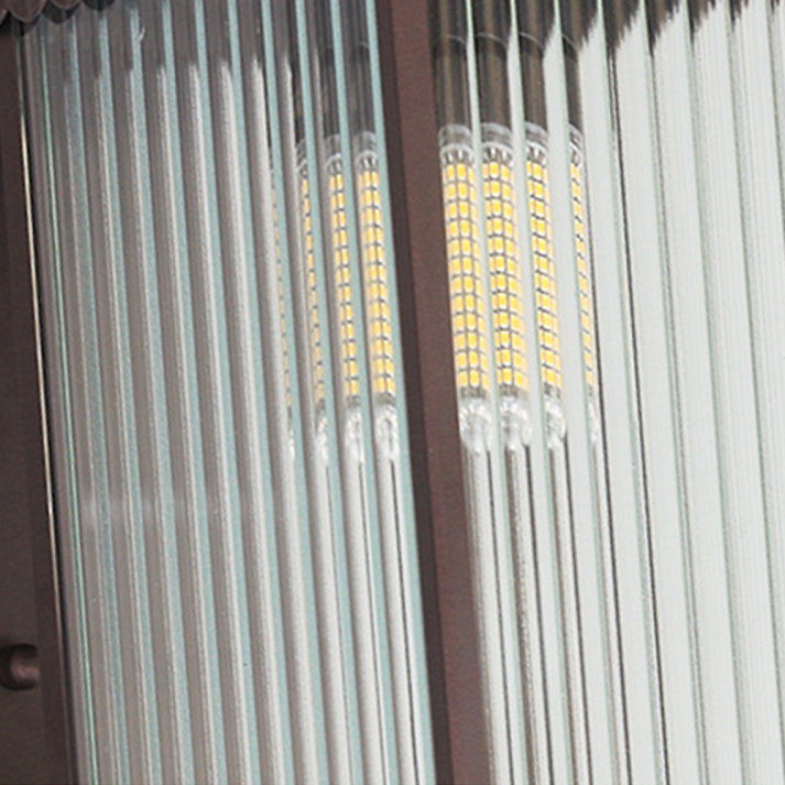 Retro Rectangular Outdoor Wall Light