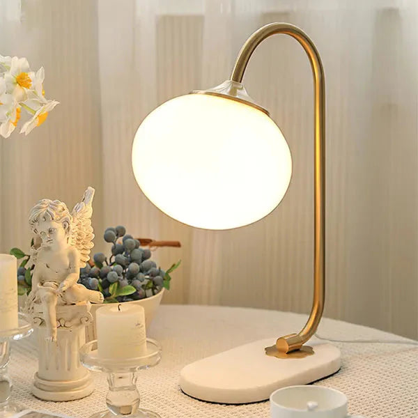 Marshmallow Glass Table Lamp