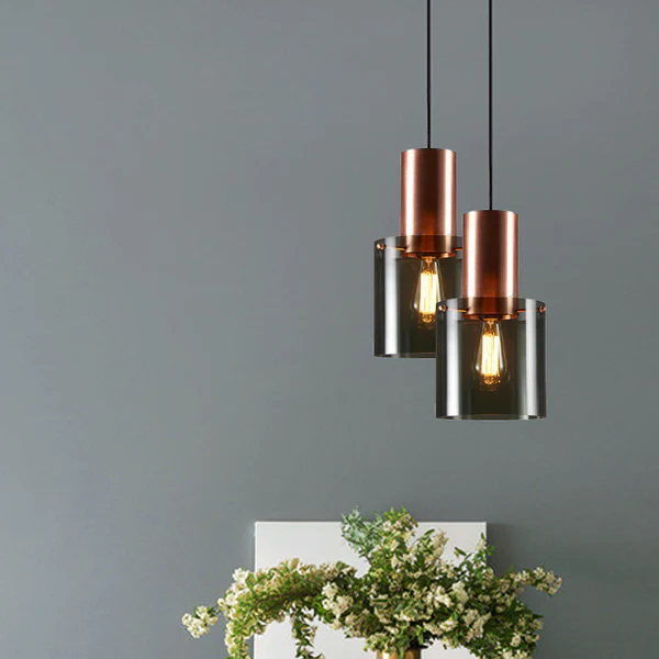 Sturdy Glass Pendant Light