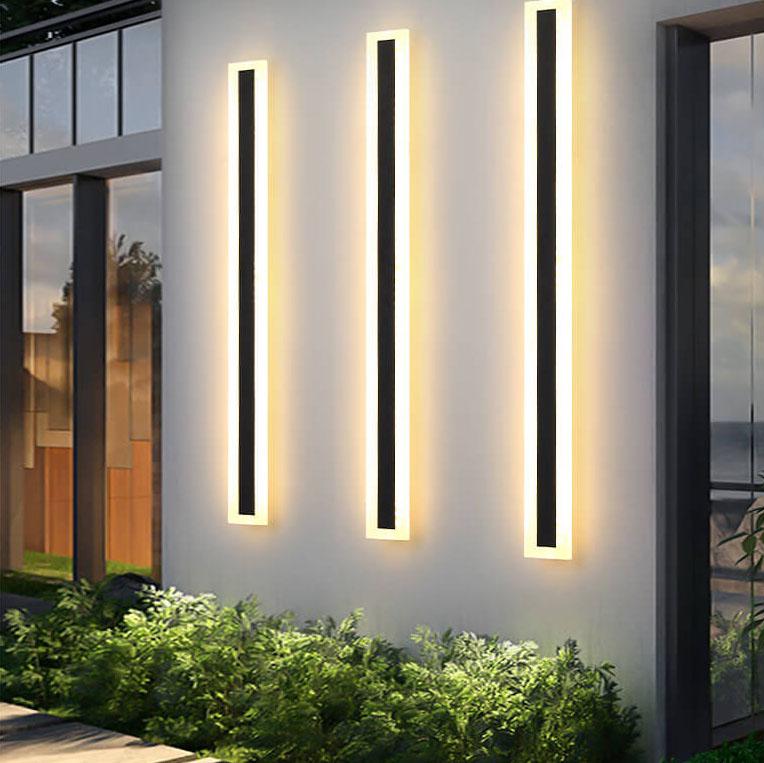 Acrylic Outdoor Wall Light