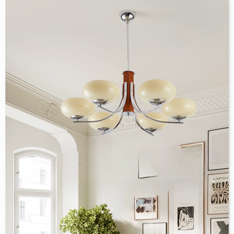 Bauhaus Chandelier (3/5 Heads)