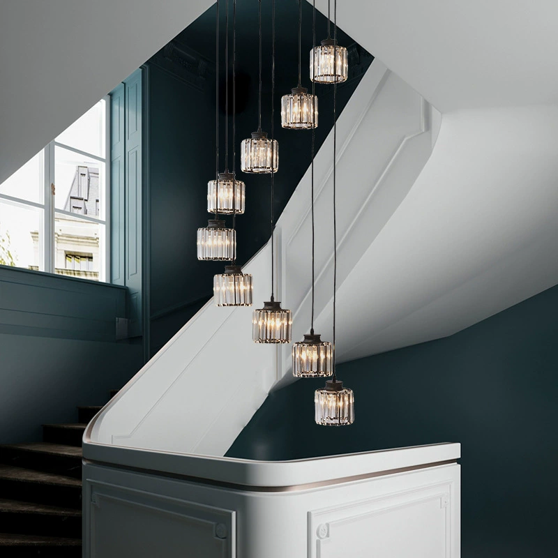 Crystal Vintage Staircase Chandelier