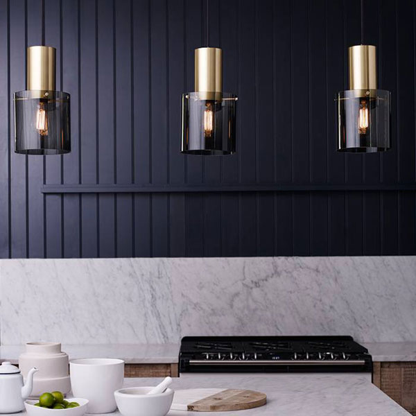 Sturdy Glass Pendant Light
