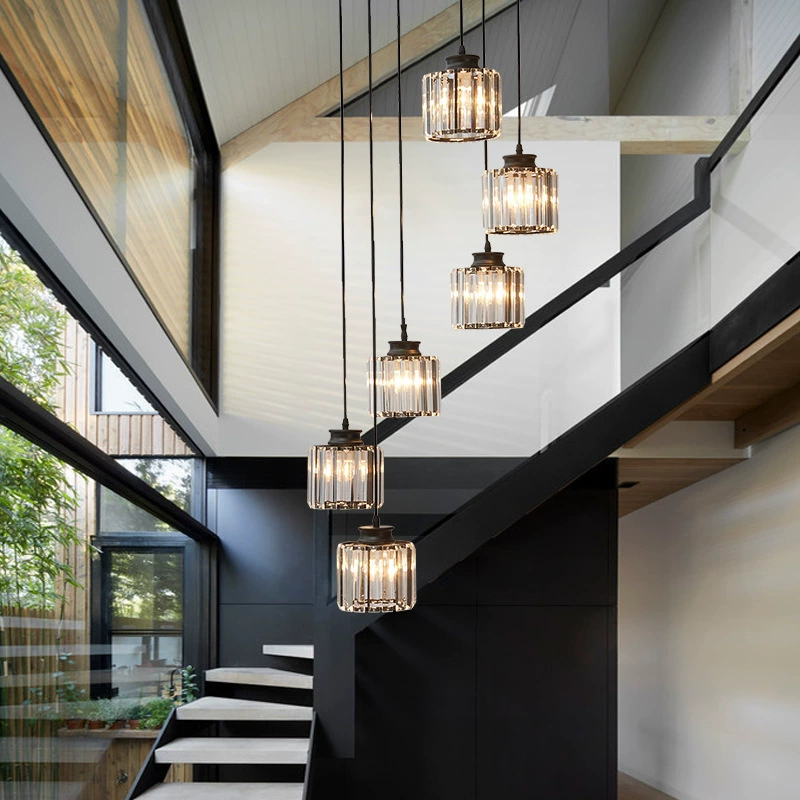 Crystal Vintage Staircase Chandelier