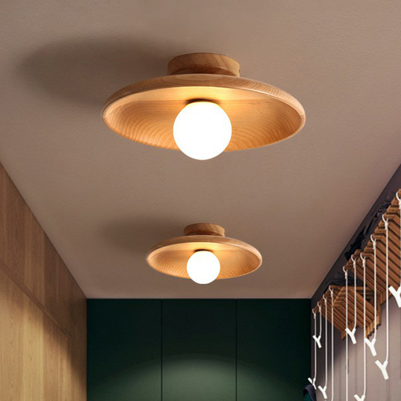 Flat Bowl Ceiling Light