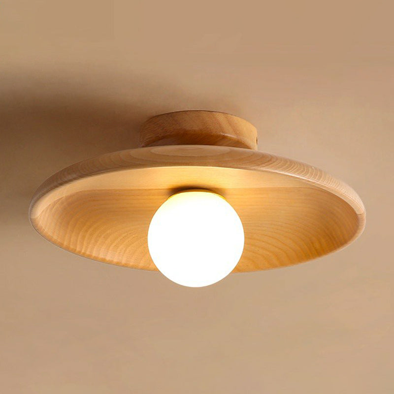 Flat Bowl Ceiling Light