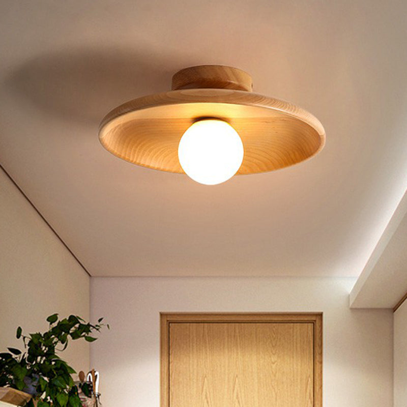 Flat Bowl Ceiling Light