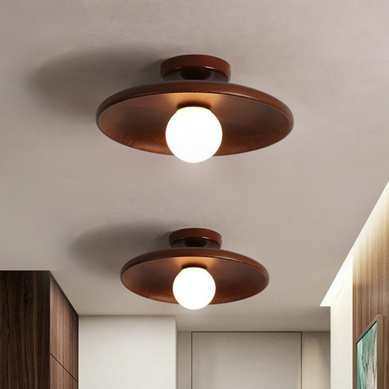 Flat Bowl Ceiling Light