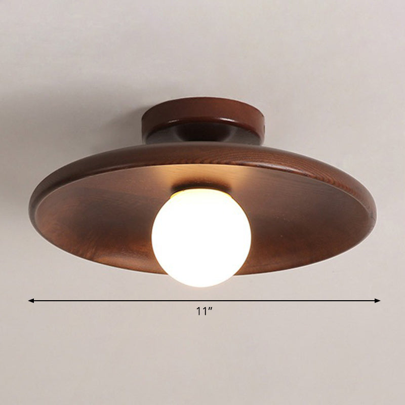 Flat Bowl Ceiling Light