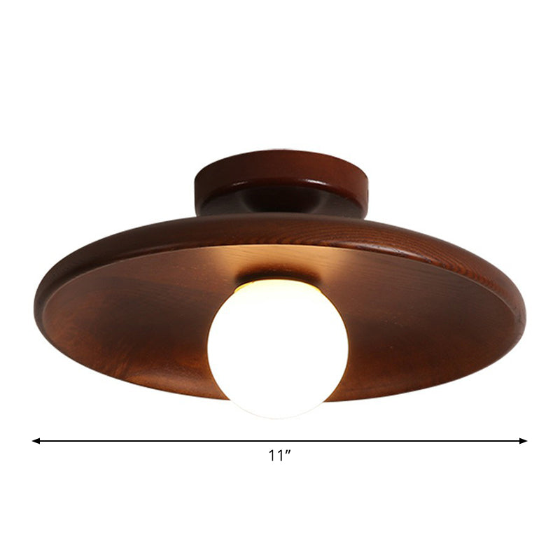 Flat Bowl Ceiling Light