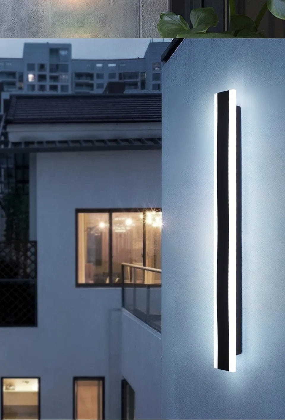 Striped Wall Light