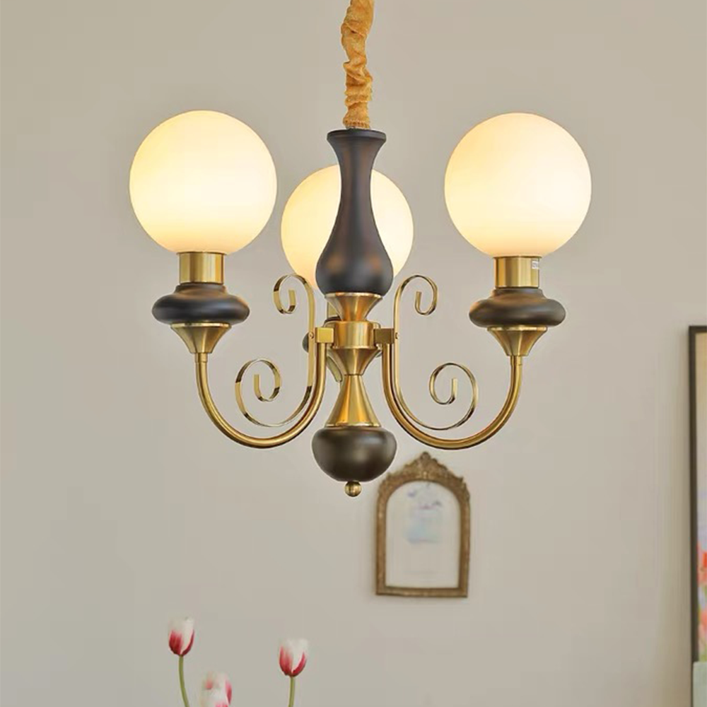 Modern Onyx Art Chandelier
