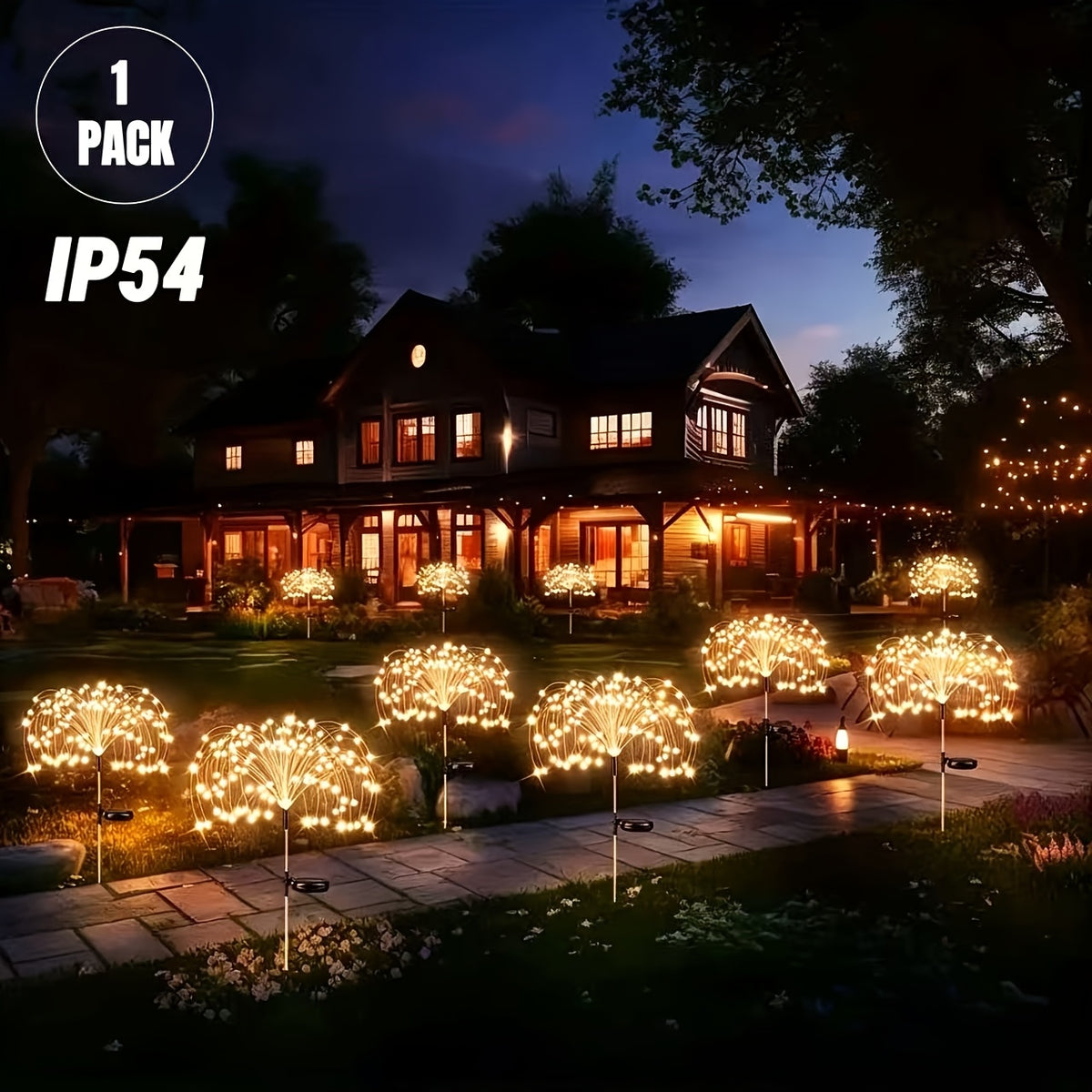 Solar Firework Garden Lights