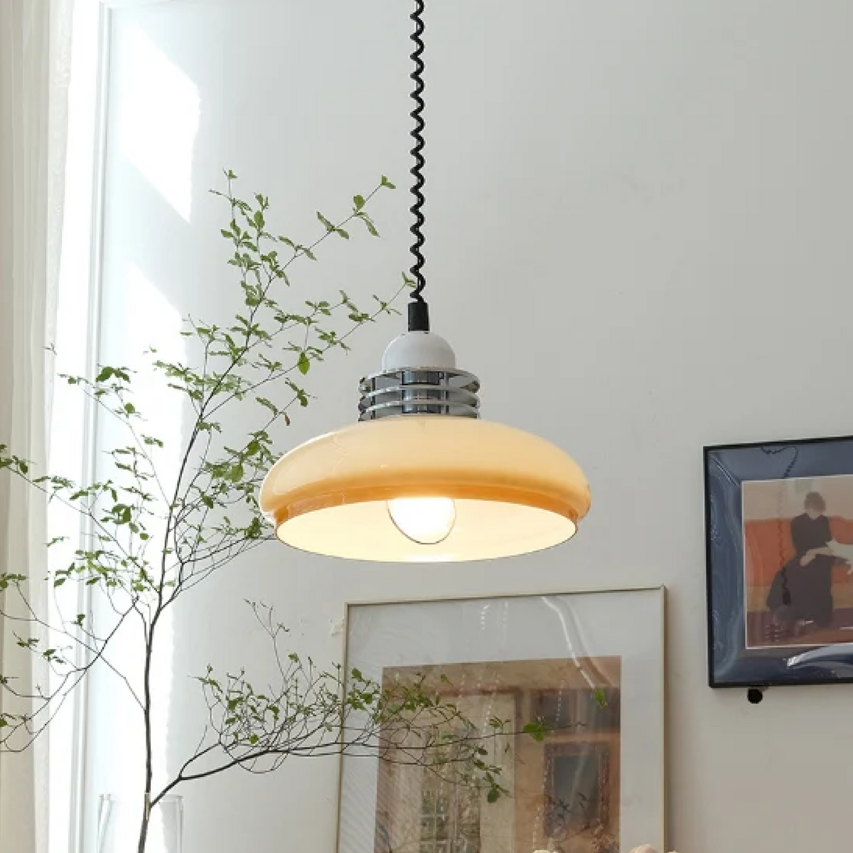 Bauhaus Glass Pendant Light