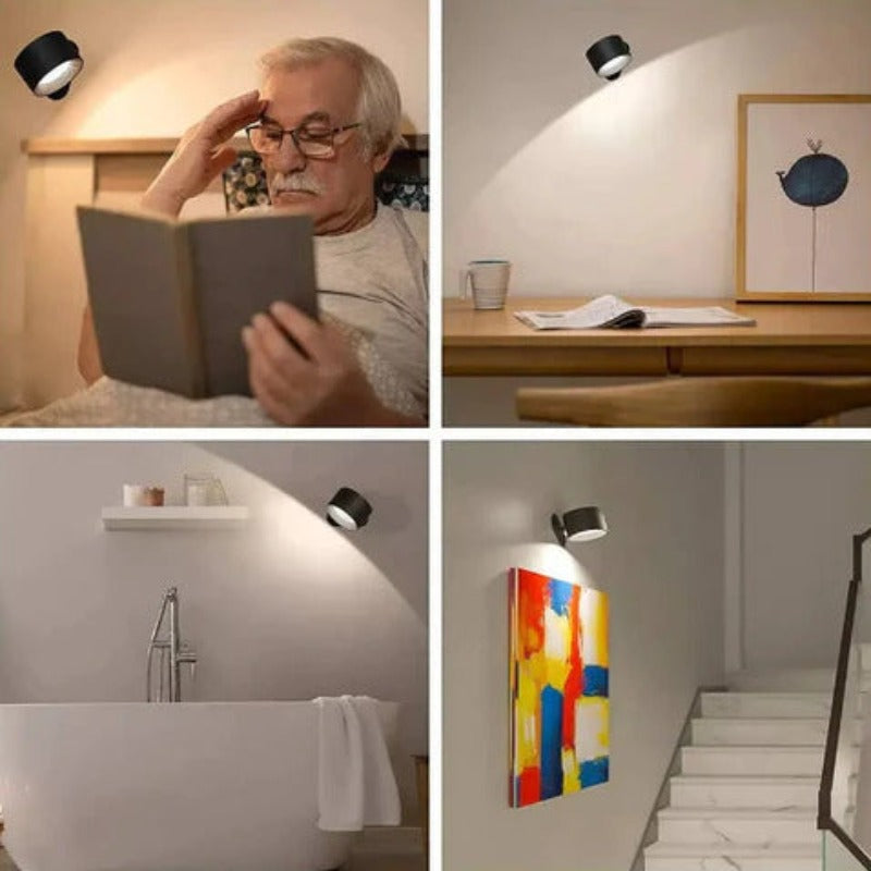 360° Rechargeable Cordless Wall Light