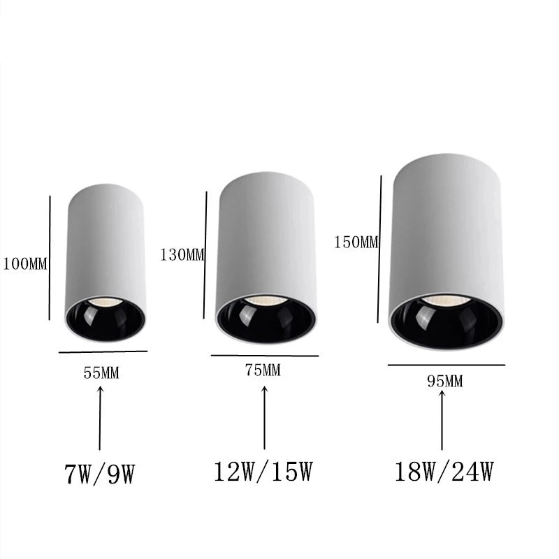 Round COB Ceiling Lights
