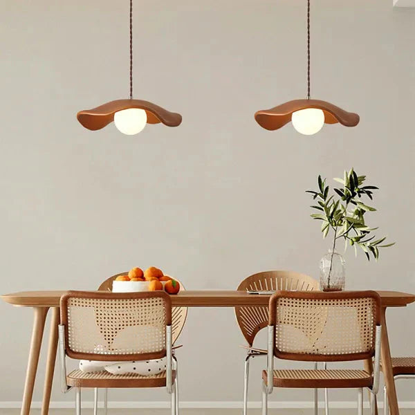 Lotus Leaf Wabi Sabi Pendant Light