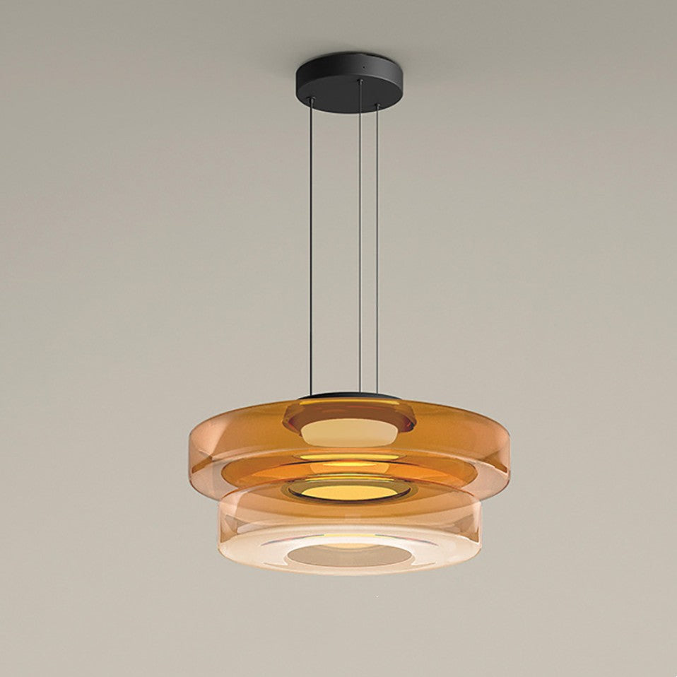 Bauhaus Style Glass Pendant Lights