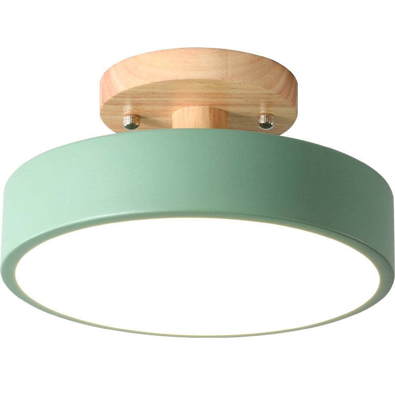 Modern Wooden LED Ceiling Light