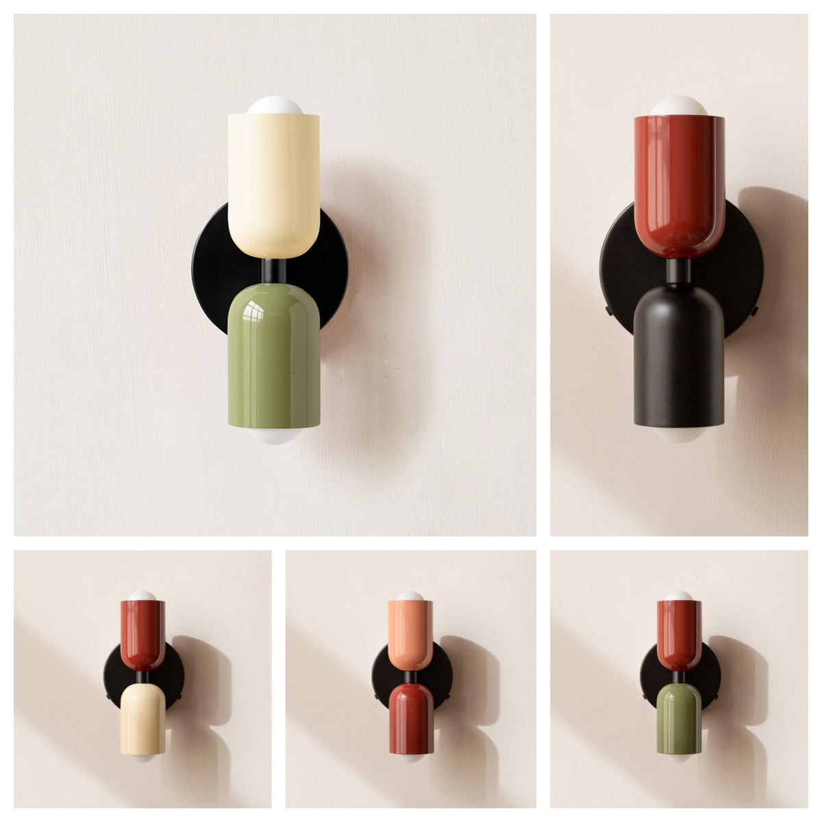 Vintage Double Head Wall Light