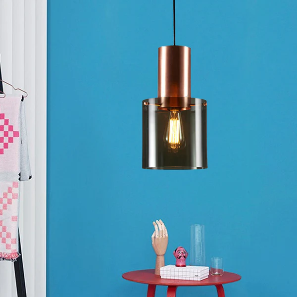 Sturdy Glass Pendant Light