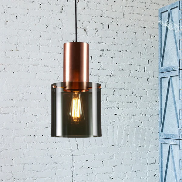 Sturdy Glass Pendant Light