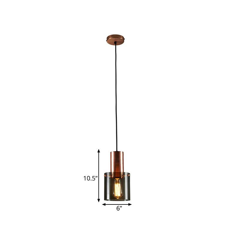 Sturdy Glass Pendant Light