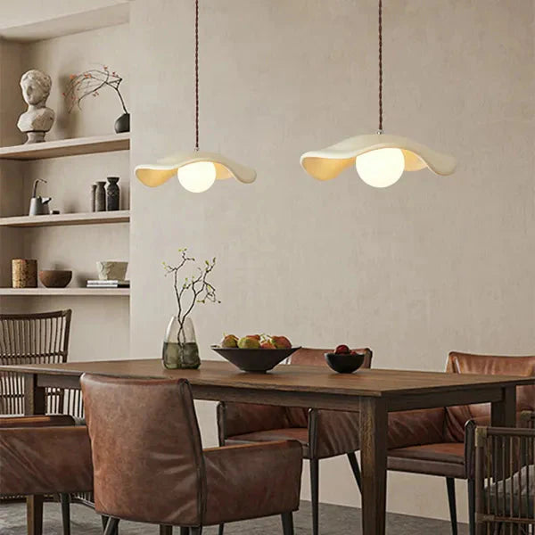 Lotus Leaf Wabi Sabi Pendant Light