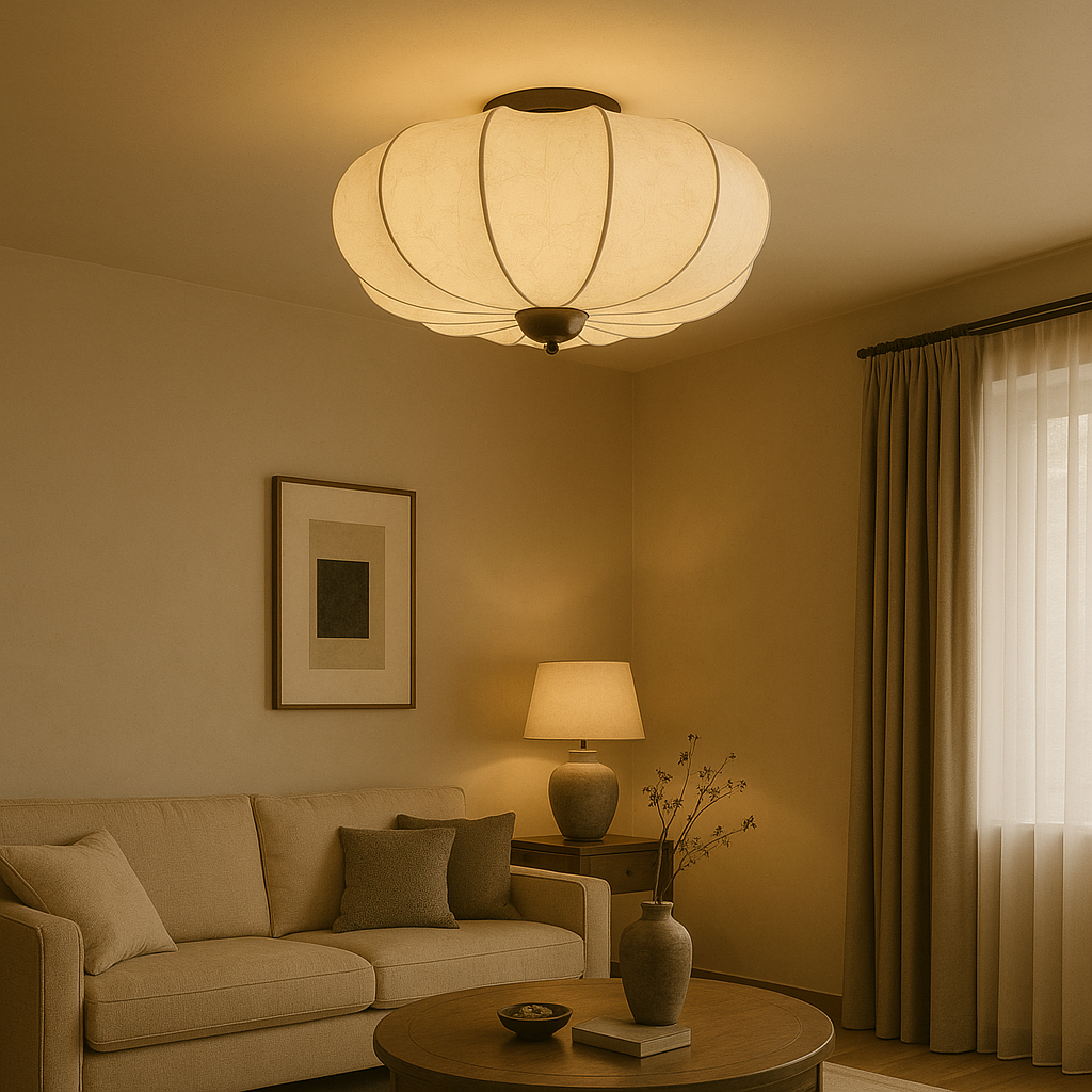Medieval Bauhaus Ceiling Light