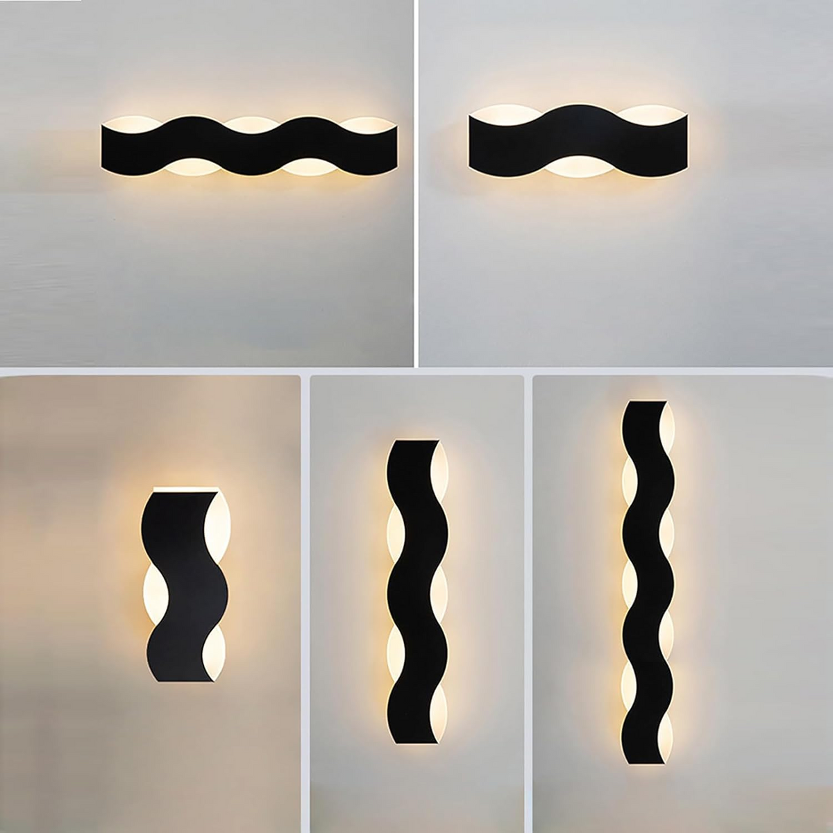 Wave Outdoor Wall Light