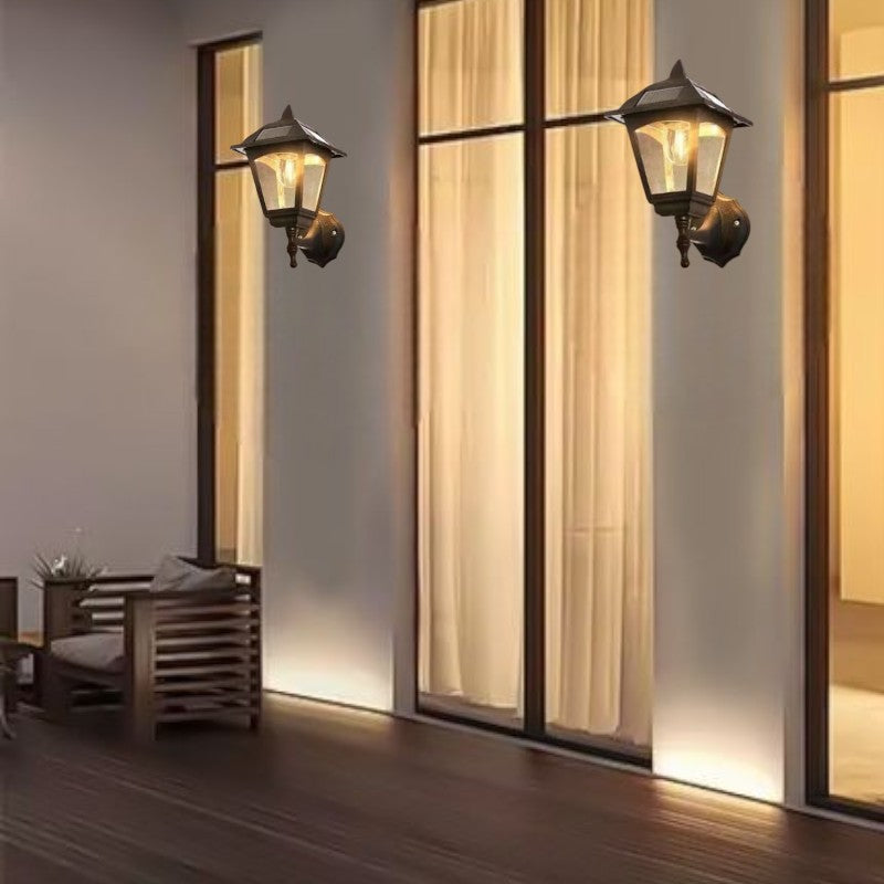 Classic Cordless Solar Wall Light (Set of 2)