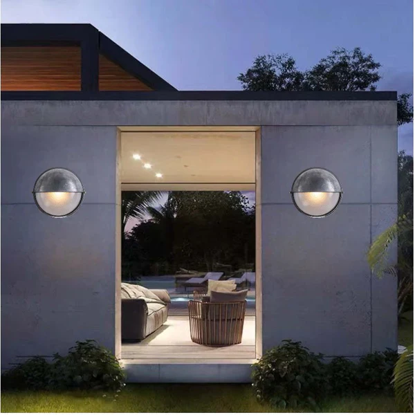 Modernist Waterproof Outdoor Wall Light