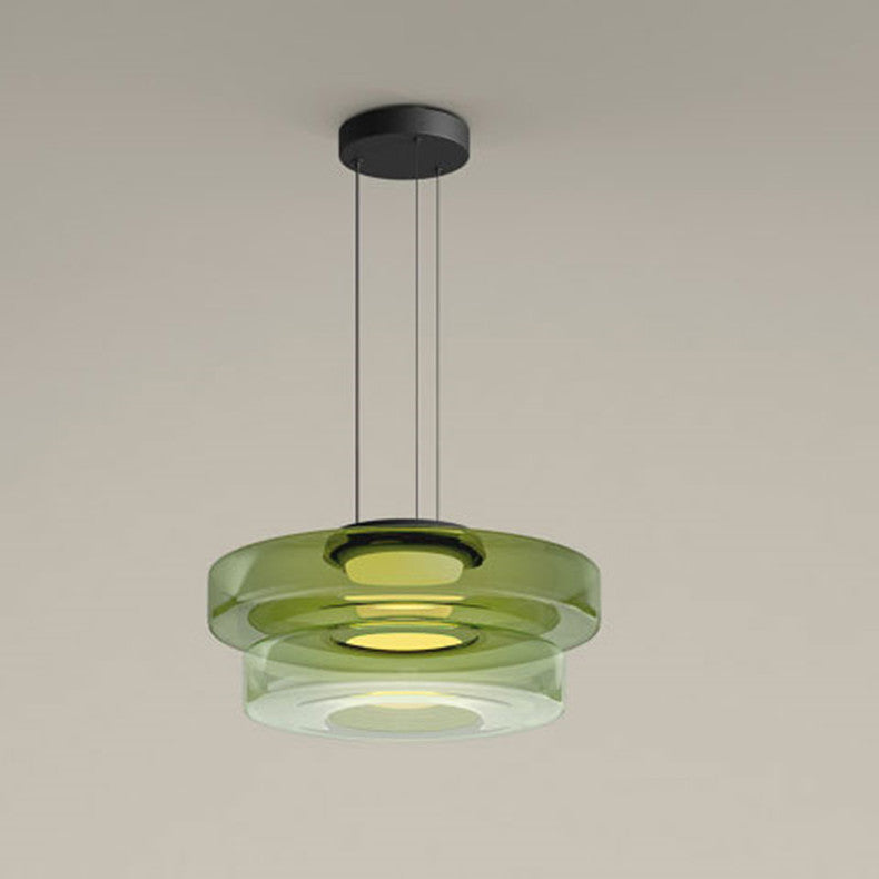 Bauhaus Style Glass Pendant Lights