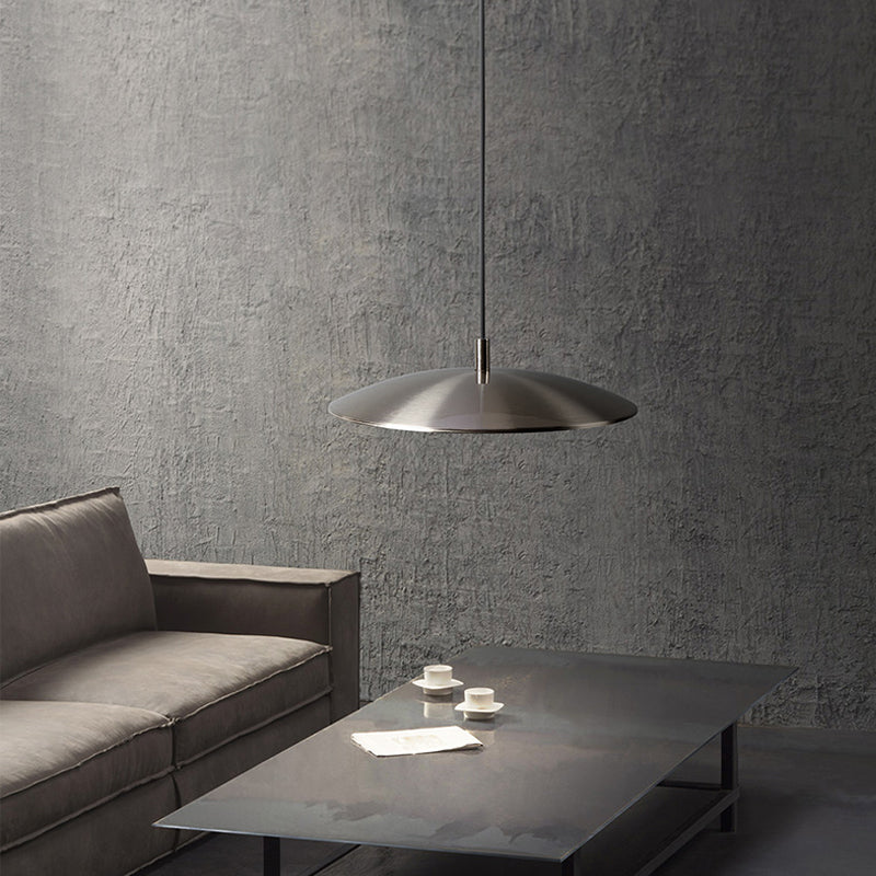 Iron Nickel LED Pendant Lights