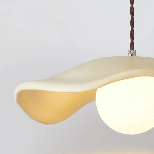 Lotus Leaf Wabi Sabi Pendant Light