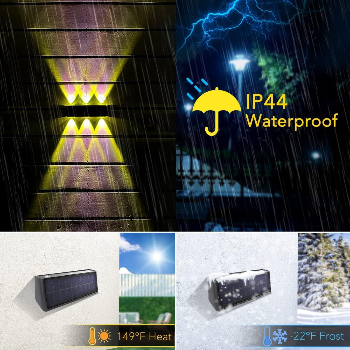 Solar Outdoor Up Down Lights