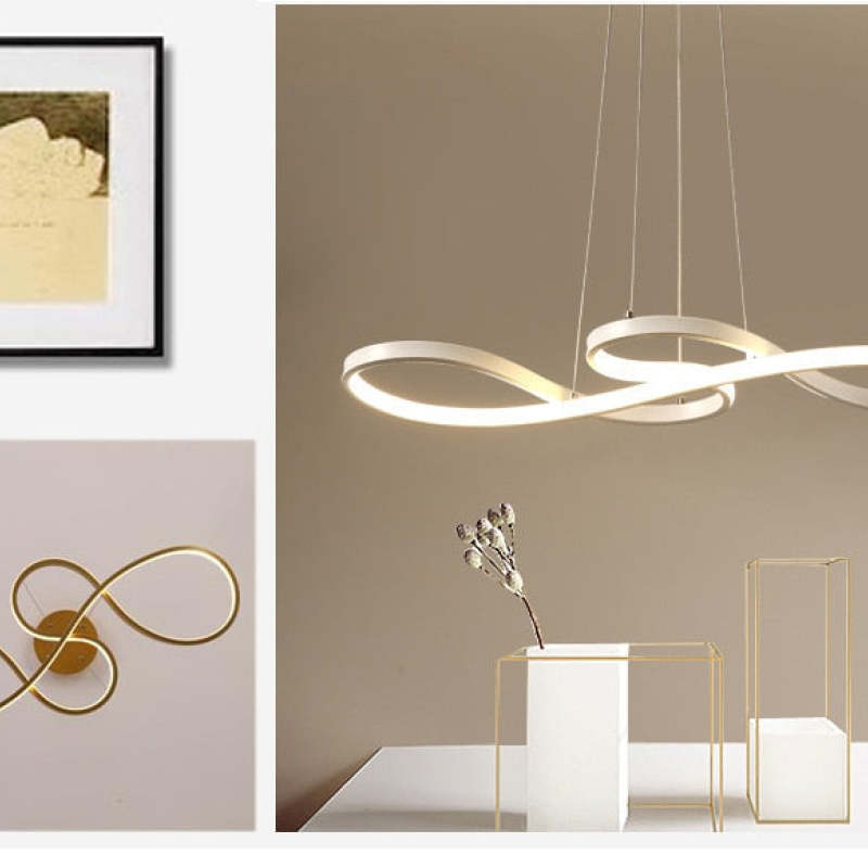Music Note LED Pendant Light