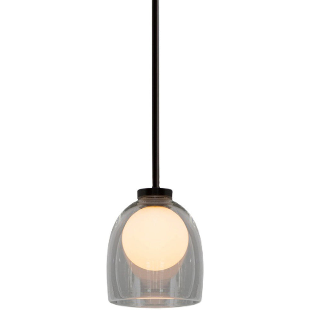 Modern Glass Globe Pendant Light
